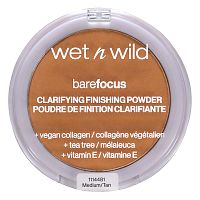 wet n wild, Barefocus, осветляющая финишная пудра, средний / коричневый, 7,8 г (0,27 унции)