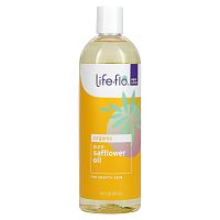 Life-flo, Чистое сафлоровое масло, для ухода за кожей, 16 жидких унций (473 мл)