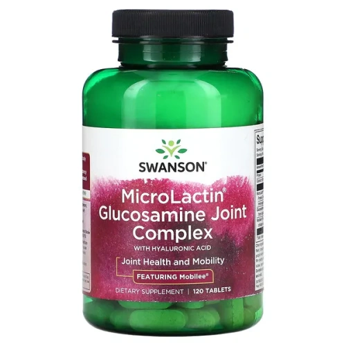 Swanson, MicroLactin Glucosamine Joint Complex with Hyaluronic Acid, 120 Tablets