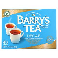 Barry's Tea, Чайная смесь без кофеина, 40 чайных пакетиков, 4.4 унции (125 г)