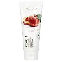 Nature Republic, Fresh Herb Cleansing Foam, Peach, 5.74 fl oz (170 ml)