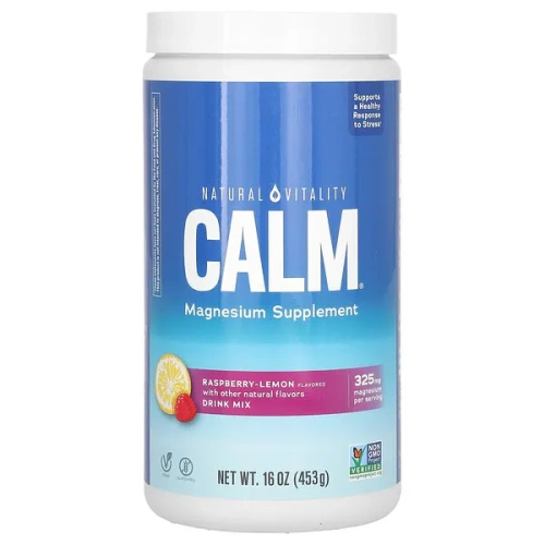 Natural Vitality, CALM, Raspberry-Lemon, 16 oz (453 g)