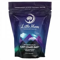 Little Moon Essentials, Sleep Comes Easy, Sleep-Inspiring Mineral Bath Salt, 13.5 oz (383 g)