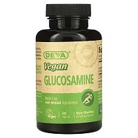 Deva, Vegan Glucosamine, 90 Tablets