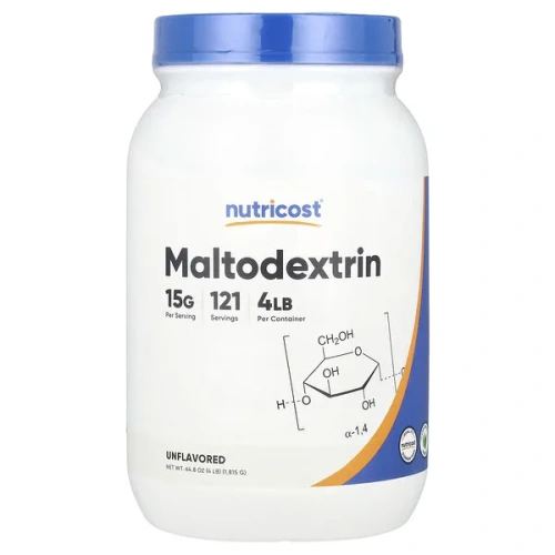 Nutricost, Maltodextrin, Unflavored, 64.8 oz (1,815 g)