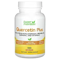 Super Nutrition, Quercetin Plus, 100 Tablets