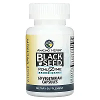 Amazing Herbs, Black Seed, 60 Vegetarian Capsules