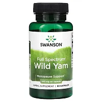 Swanson, Full Spectrum, Wild Yam, 400 mg, 60 Capsules