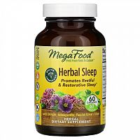 MegaFood, Herbal Sleep, 60 капсул