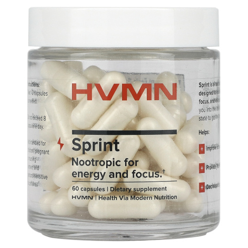 HVMN, Sprint`` 60 капсул фото 3