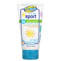 TruKid, Sunny Days Sport, солнцезащитное средство, SPF 30, без запаха, 100 мл (3,4 жидк. Унции)