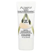 Almay, Ageless Smart Shade Foundation, 200 Light Medium, 1 fl oz (30 ml)