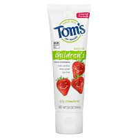 Tom's of Maine, Children's, Fluoride Toothpaste, Silly Strawberry, 5.1 oz (144 g)