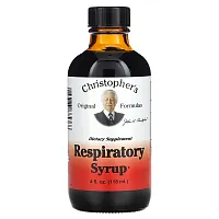 Christopher&#x27;s Original Formulas, Respiratory Syrup, 4 fl oz (118 ml)