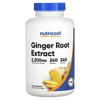 Nutricost, Ginger Root Extract, 2,200 mg , 240 Capsules