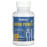 NuBest, Grow Power, Cinnamon, 60 Capsules