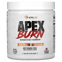 ALPHA LION, Apex Burn, Molten Mango, Juicy Mango-Chili, 4.74 oz (134.4 g)