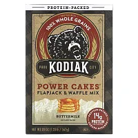 Kodiak Cakes, Power Cakes, смесь для лепешек и вафель, пахта, 567 г (20 унций)