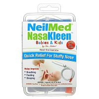 Squip, Neilmed NasaKleen Babies & Kids Nasal-Oral Aspirator, 1 Kit