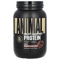 Animal, Isolated Loaded Whey Protein Powder, Brownie Batter, 2 lb (907 g)