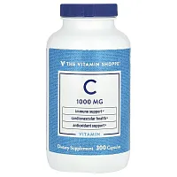 The Vitamin Shoppe, Vitamin C, 1,000 mg, 300 Capsules