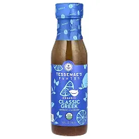 Tessemae&#x27;s, Pantry, Organic Dressing &amp; Marinade, Classic Greek, 10 fl oz (296 ml)