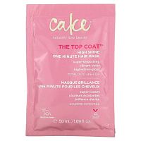 Cake Beauty, The Top Coat, High Shine One Minute Hair Mask, 1.69 fl oz (50 ml)