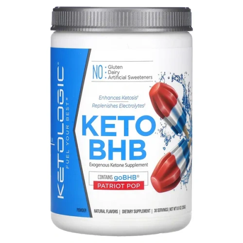 KetoLogic, Keto BHB, Patriot Pop, 8.9 oz (255 g)