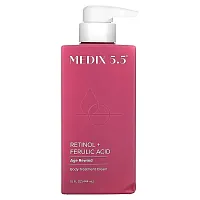 Medix 5.5, Body Treatment Cream, Retinol + Ferulic Acid, 15 fl oz (444 ml)