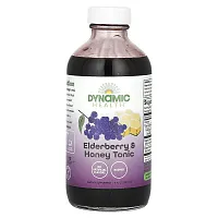 Dynamic Health, Elderberry &amp; Honey Tonic, 8 fl oz (237 ml)