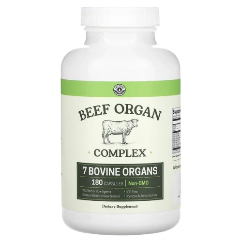 Left Coast Performance, Beef Organ Complex, 180 Capsules