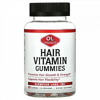 Olympian Labs, Hair Vitamin Gummies, 60 Gummies