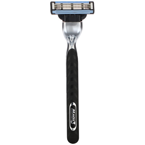 Gillette, Mach3, 1 бритва + 2 кассеты фото 3