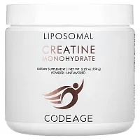 Codeage, Liposomal, Creatine Monohydrate Powder, Unflavored, 5.29 oz (150 g)