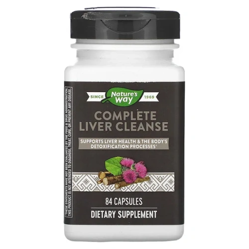 Nature&#x27;s Way, Complete Liver Cleanse, 84 Capsules