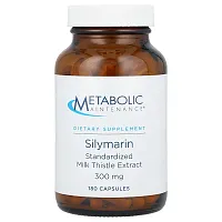 Metabolic Maintenance, Silymarin, 300 mg, 180 Capsules