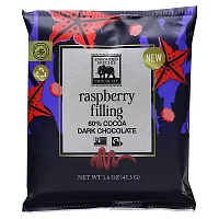 Endangered Species Chocolate, Raspberry Filling, 60% Cocoa Dark Chocolate, 1.6 oz (45.3 g)