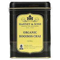 Harney & Sons, Organic Rooibos Chai, травяной чай, 4 унции (112 г)