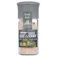 Natierra, InkaSalt, Fair Trade Pink Salt, Grinder, 3 oz (85 g)