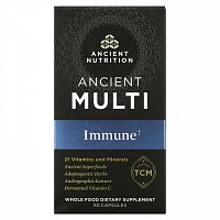 Ancient Nutrition, Ancient Multi, для иммунитета, 90 капсул