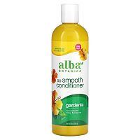 Alba Botanica, So Smooth Conditioner, кондиционер для вьющихся волос, гардения, 340 г (12 унций)