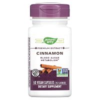 Nature's Way, Cinnamon, 60 Vegan Capsules