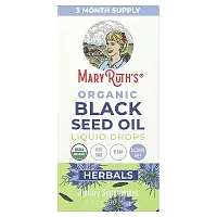 MaryRuth&#x27;s, Organic Black Seed Oil, Liquid Drops, 2 fl oz (60 ml)