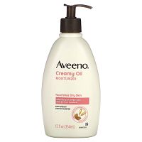 Aveeno, Увлажняющий крем с маслом, с легким ароматом, 354 мл (12 жидк. Унций)