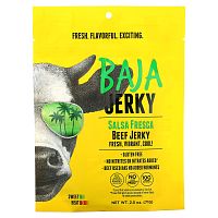 Baja Jerky, вяленая говядина, свежая сальса, 71 г (2,5 унции)