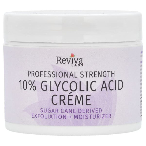 Reviva Labs, 10% Glycolic Acid Cream, 2 oz (55 g)