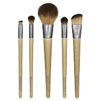 EcoTools, Start The Day Beautifully Brush Set, 5 Piece Set &amp; Storage Tin