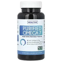 Healths Harmony, Purified Omega 7, 60 Softgels