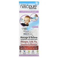 Nasopure, Dr. Hana&#x27;s Nasal Wash, Little Sampler Kit, Ages 2 to 102+, 6 Piece Kit