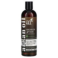 Artnaturals, Argan Oil & Aloe Shampoo, For Dry, Damaged, Brittle Hair, 12 fl oz (355 ml)